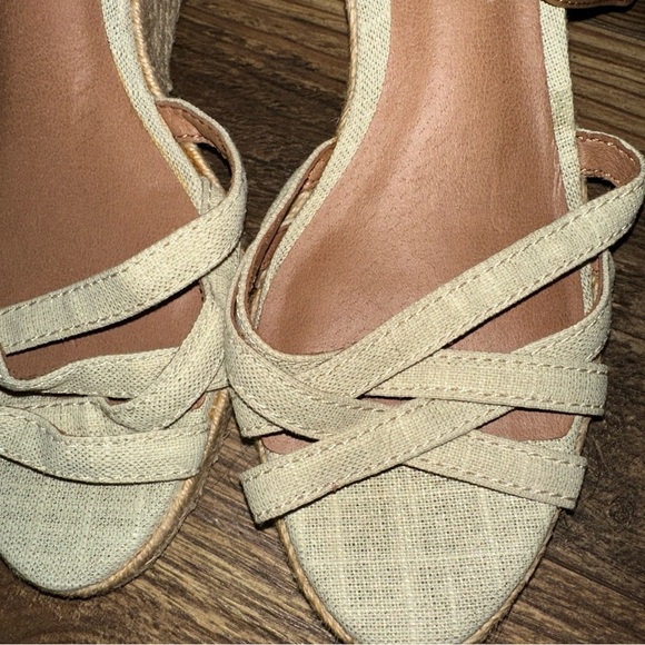 Women’s Lucky Brand Kalley Espadrille Wedge Sandals size 8.5 - Picture 4 of 14